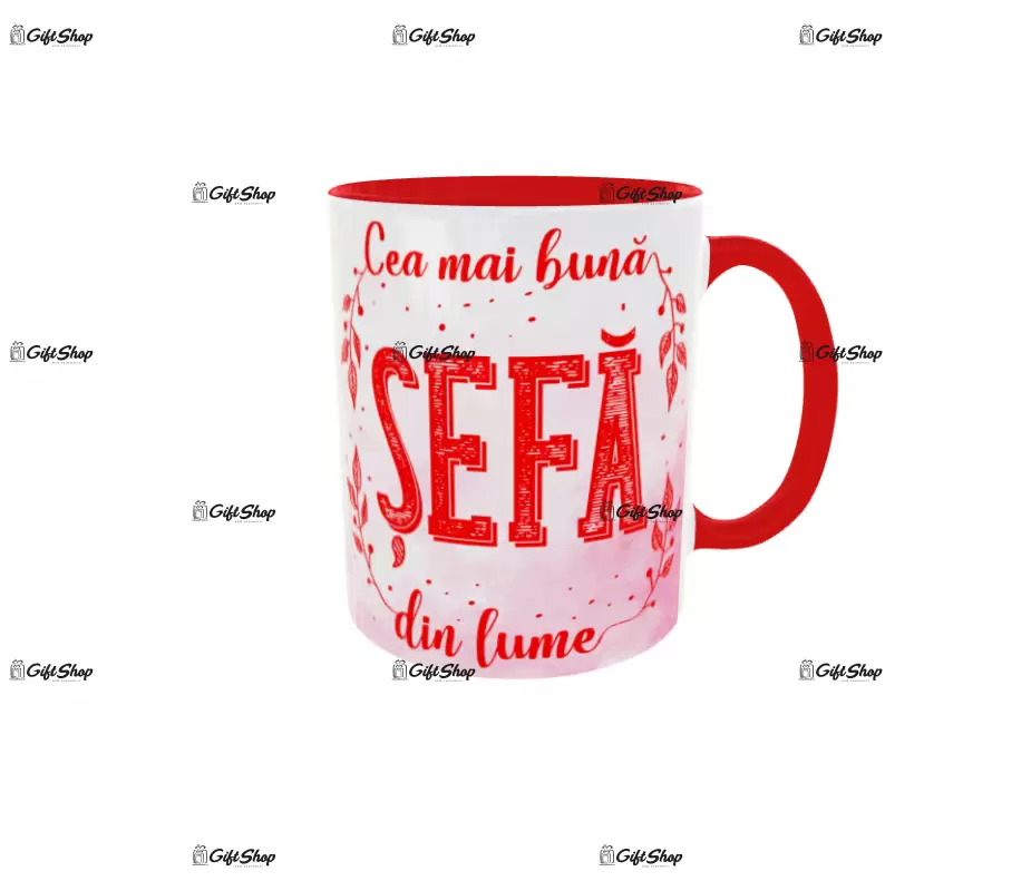 Cea mai buna sefa din lume, cana ceramica, 330ml, cgs1087c